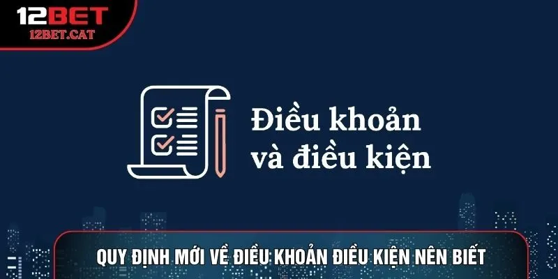 Quy định mới về điều khoản điều kiện nên biết