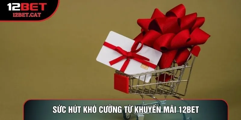 Sức hút khó cưỡng từ khuyến mãi 12bet