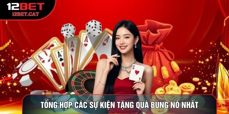Tổng hợp các sự kiện tặng quà bùng nổ nhất
